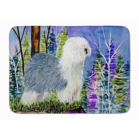 Carolines Treasures Old English Sheepdog Machine Washable Memory Foam Mat SS8641RUG